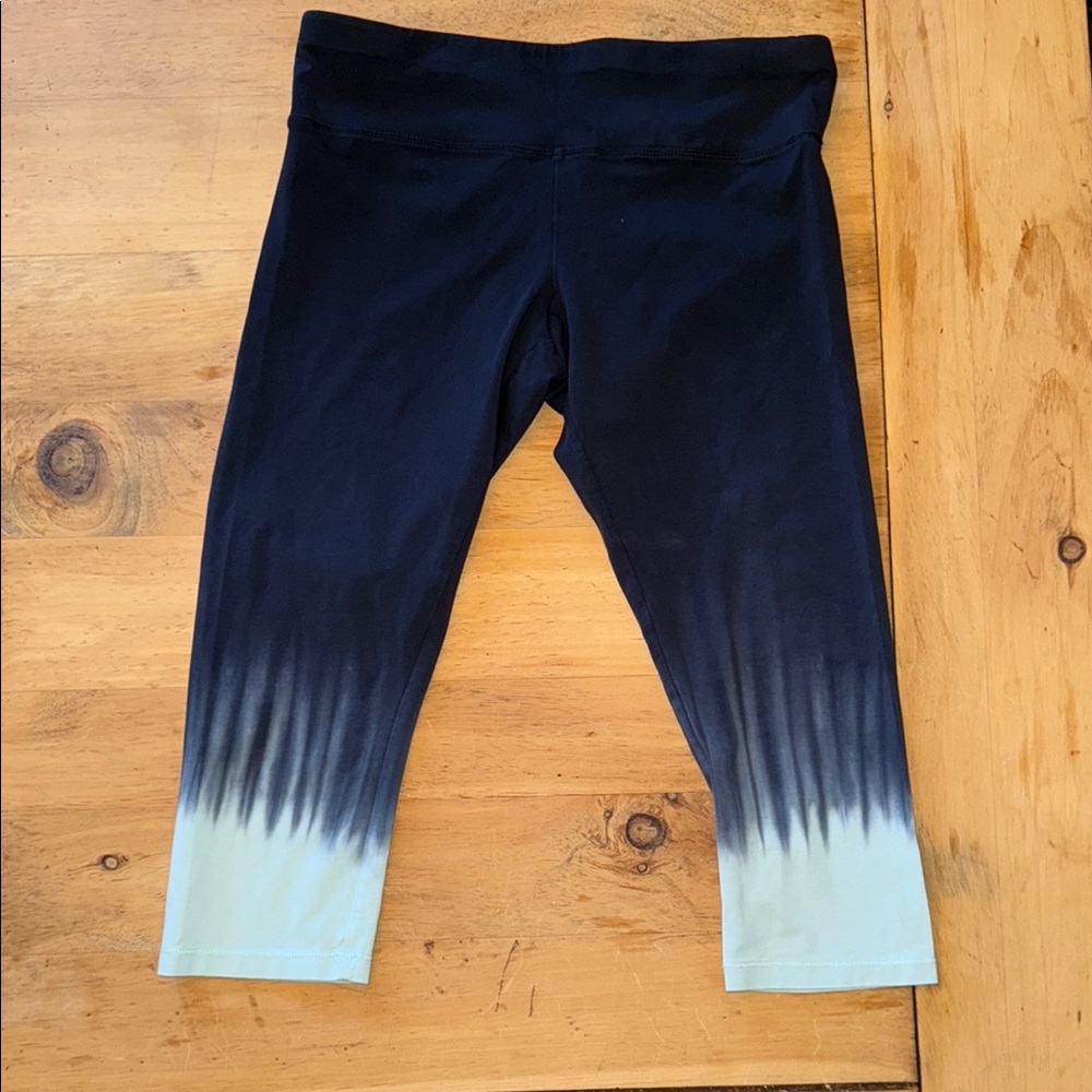 Calvin Klein Performance Gradient Black and blue Leggings
